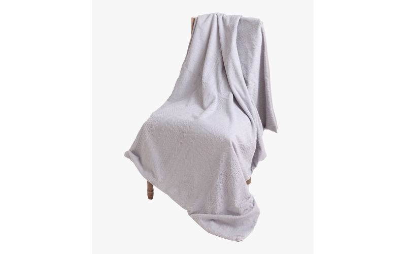 Embossed Fleece Throw