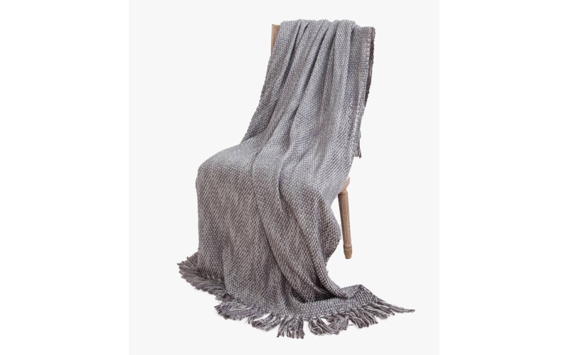 Acrylic Boucle Throw